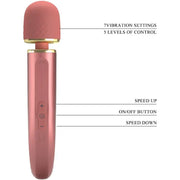 PRETTY LOVE - MASSAGER 7 VIBRATIONSMODI ROSA - ENGEFREUNDE.COM