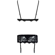 LIVCO CORSETTI FASHION - BELITA LC 90231 BH + HÖSCHE + STRUMPFGÜRTEL SCHWARZ S/M LIVCO CORSETTI SETS