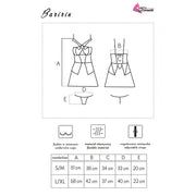 LIVCO CORSETTI FASHION - BARIRIN LC 90633 HEMD + HOSE SCHWARZ LIVCO CORSETTI SETS