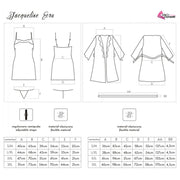 LIVCO CORSETTI FASHION - JACQUELINE LC 90249 KLEID + HEMD + HÖSCHE ECRU S/M LIVCO CORSETTI SETS