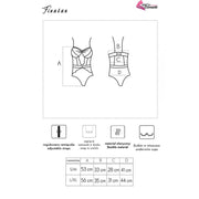 LIVCO CORSETTI FASHION - FINASAN LC 90632 KÖRPER SCHWARZ LIVCO CORSETTI BODIES