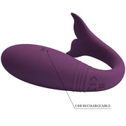 PRETTY LOVE - JAYLEEN VIBRATOR MIT APP-FERNBEDIENUNG LILA PRETTY LOVE LED