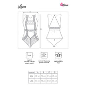 LIVCO CORSETTI FASHION - LIXPEN LC 90612 KÖRPER SCHWARZ LIVCO CORSETTI BODIES