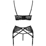 LIVCO CORSETTI FASHION - MORIDAM LC 90552 BH + STRUMPFGÜRTEL + HÖSCHE NEGRO LIVCO CORSETTI SETS