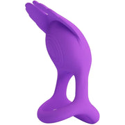 PRETTY LOVE - SILAS VIBRANT PENIS RING 7 VIBRATIONEN LILA SILIKON PRETTY LOVE MALE