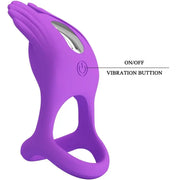 PRETTY LOVE - SILAS VIBRANT PENIS RING 7 VIBRATIONEN LILA SILIKON PRETTY LOVE MALE