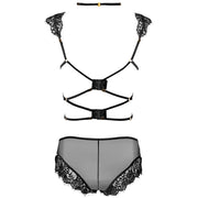 LIVCO CORSETTI FASHION - PALMENOM LC 90614 BH + HÖSCHEN SCHWARZ LIVCO CORSETTI SETS