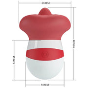 PRETTY LOVE - MINA ZUNGENSTIMULATOR HELLROT PRETTY LOVE FLIRTATION