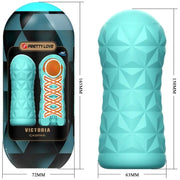 PRETTY LOVE - VICTORIA CASPAR MASTURBATOR AQUA GREEN - ENGEFREUNDE.COM