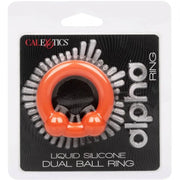 CALEXOTICS - ALPHA DUAL BALL RING ORANGE CALEXOTICS