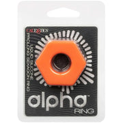 CALEXOTICS - ALPHA PROLONG SEXAGON RING ORANGE - ENGEFREUNDE.COM