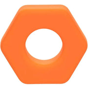 CALEXOTICS - ALPHA PROLONG SEXAGON RING ORANGE - ENGEFREUNDE.COM