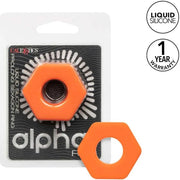 CALEXOTICS - ALPHA PROLONG SEXAGON RING ORANGE - ENGEFREUNDE.COM