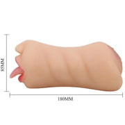 CRAZY BULL - SARAH VAGINAFÖRMIGER MASTUBADOR MIT DOPPELTEM EINGANG - ENGEFREUNDE.COM