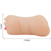 CRAZY BULL - ZOEY VAGINAFÖRMIGER MASTUBADOR MIT DOPPELTEM EINGANG - ENGEFREUNDE.COM