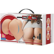 CRAZY BULL - REALISTISCHER VAGINA- UND ANUS-VIBRATOR HAILEY CRAZY BULL