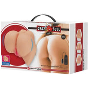 CRAZY BULL - REALISTISCHER VAGINA- UND ANUS-VIBRATOR EMILIA - ENGEFREUNDE.COM