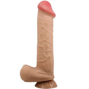 PRETTY LOVE - SLIDING SKIN SERIES REALISTISCHER DILDO MIT SLIDING SKIN SAUNAPF FLEISCH 26 CM PRETTY LOVE HIGH GRADE