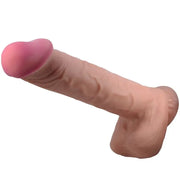 PRETTY LOVE - SLIDING SKIN SERIES REALISTISCHER DILDO MIT SLIDING SKIN SAUGNAPF BRAUN 26 CM PRETTY LOVE HIGH GRADE