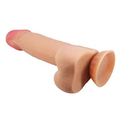 PRETTY LOVE - SLIDING SKIN SERIES REALISTISCHER DILDO MIT GLEITENDEM HAUT-SAUGNAP 21,8 CM PRETTY LOVE HIGH GRADE