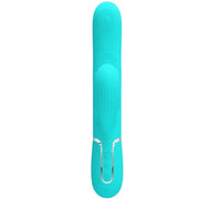 PRETTY LOVE - PERLITA MULTIFUNKTIONS-3-IN-1-G-PUNKT-VIBRATOR AQUA GRÜN PRETTY LOVE FLIRTATION