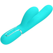 PRETTY LOVE - PERLITA MULTIFUNKTIONS-3-IN-1-G-PUNKT-VIBRATOR AQUA GRÜN PRETTY LOVE FLIRTATION