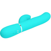 PRETTY LOVE - PERLITA MULTIFUNKTIONS-3-IN-1-G-PUNKT-VIBRATOR AQUA GRÜN PRETTY LOVE FLIRTATION
