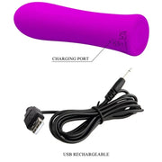 PRETTY LOVE - ALFREDA SUPER POWER VIBRATOR VIOLET - ENGEFREUNDE.COM