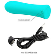 PRETTY LOVE - ALFREDA SUPER POWER VIBRATOR WASSERGRÜN PRETTY LOVE FLIRTATION