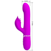 PRETTY LOVE - RABBIT VIBRATOR PERLEN VIOLET - ENGEFREUNDE.COM