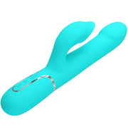 PRETTY LOVE - RABBIT VIBRATOR PEARLS AQUA GREEN PRETTY LOVE FLIRTATION