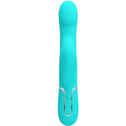 PRETTY LOVE - RABBIT VIBRATOR PEARLS AQUA GREEN PRETTY LOVE FLIRTATION