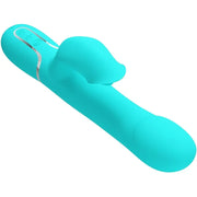 PRETTY LOVE - RABBIT VIBRATOR PEARLS AQUA GREEN PRETTY LOVE FLIRTATION