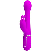 PRETTY LOVE - DEJON RABBIT VIBRATOR 3 IN 1 MULTIFUNKTIONSVIOLETT - ENGEFREUNDE.COM