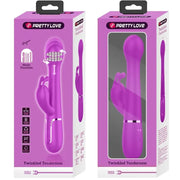 PRETTY LOVE - DEJON RABBIT VIBRATOR 3 IN 1 MULTIFUNKTIONSVIOLETT - ENGEFREUNDE.COM