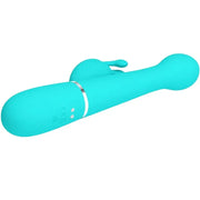 PRETTY LOVE - DEJON RABBIT VIBRATOR 3 IN 1 MULTIFUNKTIONS-AQUAGRÜN - ENGEFREUNDE.COM