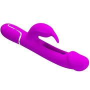 PRETTY LOVE - DEJON RABBIT VIBRATOR 3 IN 1 MULTIFUNKTIONS FUCSIA - ENGEFREUNDE.COM