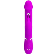 PRETTY LOVE - DEJON RABBIT VIBRATOR 3 IN 1 MULTIFUNKTIONS FUCSIA - ENGEFREUNDE.COM