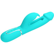 PRETTY LOVE - DEJON RABBIT VIBRATOR 3 IN 1 MULTIFUNKTIONS-AQUAGRÜN PRETTY LOVE FLIRTATION