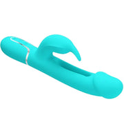 PRETTY LOVE - DEJON RABBIT VIBRATOR 3 IN 1 MULTIFUNKTIONS-AQUAGRÜN PRETTY LOVE FLIRTATION