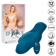 CALEXOTICS - RIDER MASSAGER DOPPELMOTOR FERNBEDIENUNG BLAU CALEXOTICS