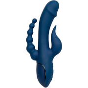 CALEXOTICS - VIBRATOR DREIFACH-ORGASMUS BLAU - ENGEFREUNDE.COM