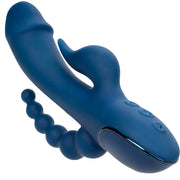 CALEXOTICS - VIBRATOR DREIFACH-ORGASMUS BLAU - ENGEFREUNDE.COM