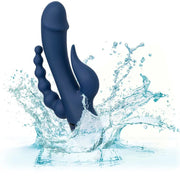 CALEXOTICS - VIBRATOR DREIFACH-ORGASMUS BLAU - ENGEFREUNDE.COM