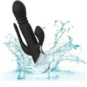CALEXOTICS - VIBRATOR TRIPLE EUPHORIA SCHWARZ - ENGEFREUNDE.COM