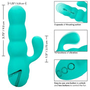CALEXOTICS - DEL MAR DIVA VIBRATOR RABBIR AQUA GRÜN VON CALIFORNIA DREAMING CALEXOTICS
