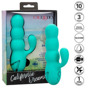 CALEXOTICS - DEL MAR DIVA VIBRATOR RABBIR AQUA GRÜN VON CALIFORNIA DREAMING CALEXOTICS