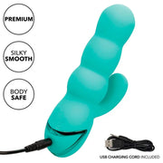 CALEXOTICS - DEL MAR DIVA VIBRATOR RABBIR AQUA GRÜN VON CALIFORNIA DREAMING CALEXOTICS