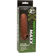 CALEXOTICS - PERFORMANCE MAXX LEBENSNAHE EXTENSION 7 BRAUNE HAUT - ENGEFREUNDE.COM
