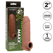 CALEXOTICS - PERFORMANCE MAXX LEBENSNAHE EXTENSION 7 BRAUNE HAUT - ENGEFREUNDE.COM